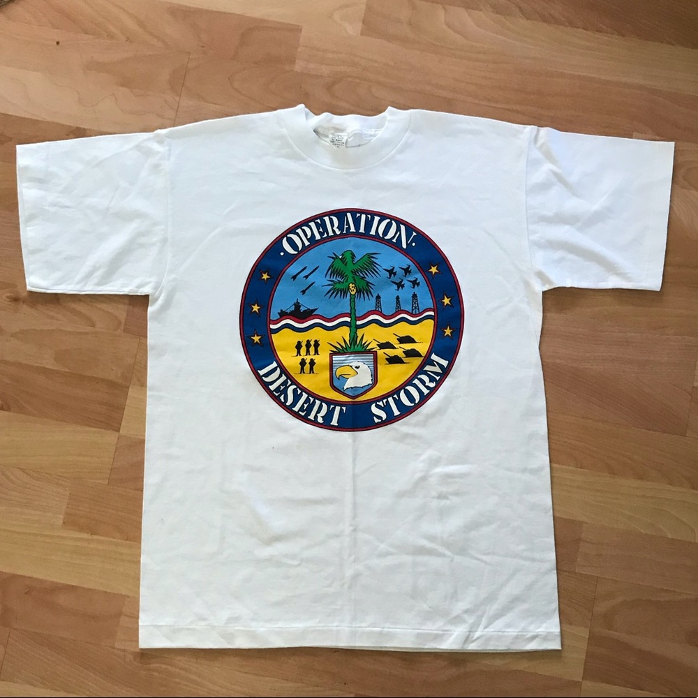 Vintage Desert Storm Single Stitched